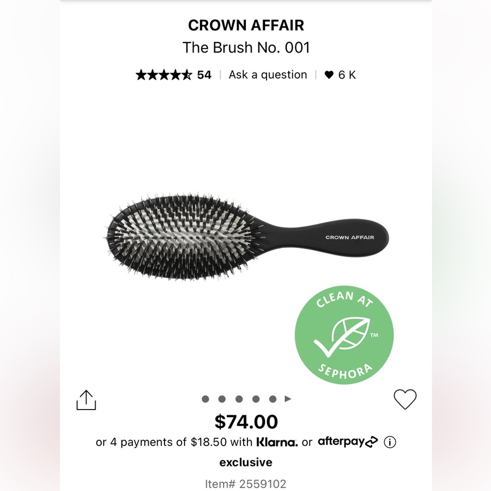 Crown Affair The Brush No. 001